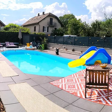 Maison Avec Piscine 14 Personnes Doussard